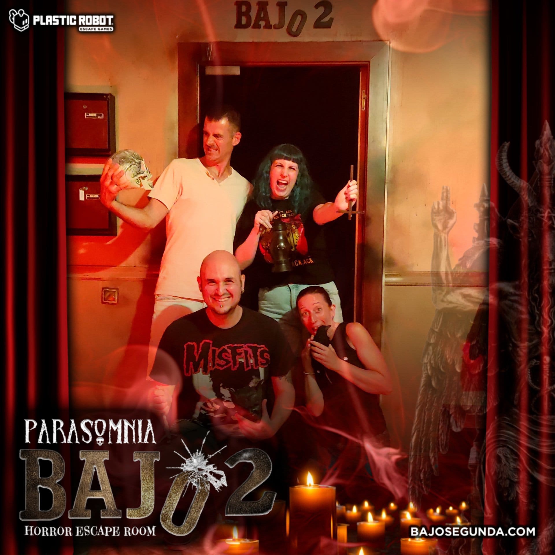 Parasomnia Bajo 2ª - foto del grupo