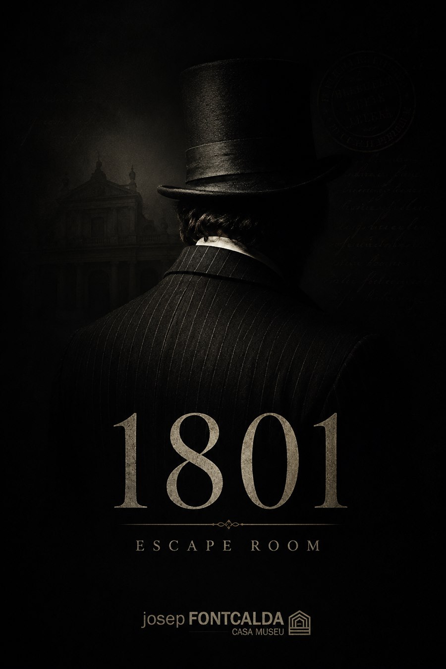 Cartel de 1801 Escape Room