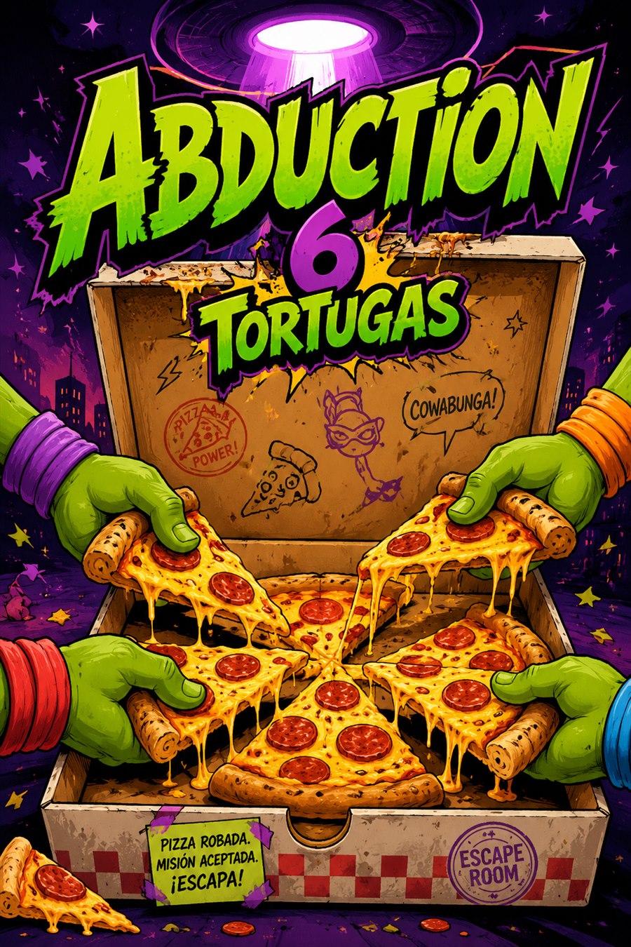Cartel de Abduction Tortugas