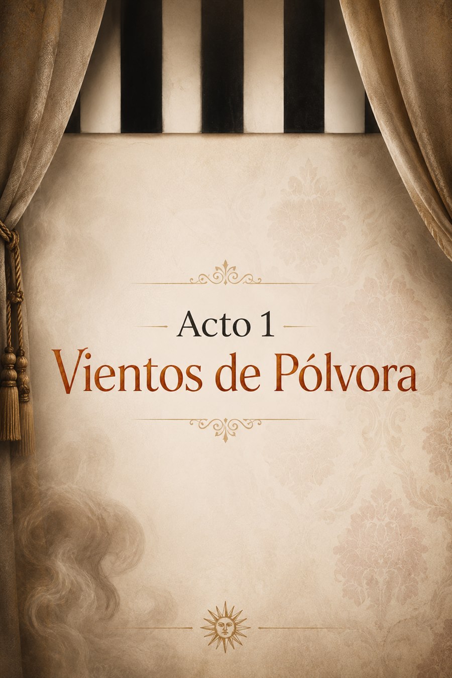 Cartel de Acto 1: Vientos de pólvora