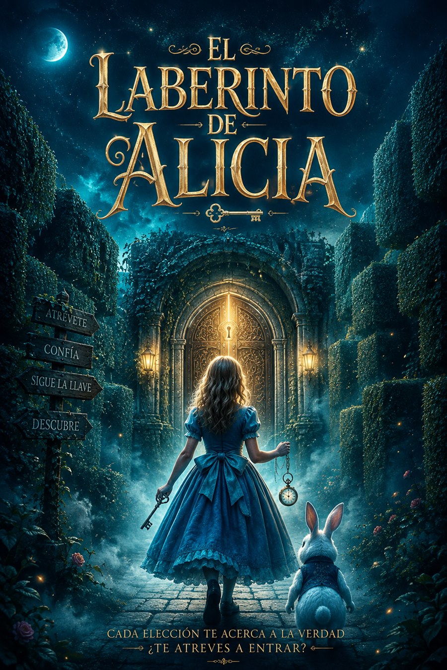 Cartel de Alicia y la Llave del Tiempo