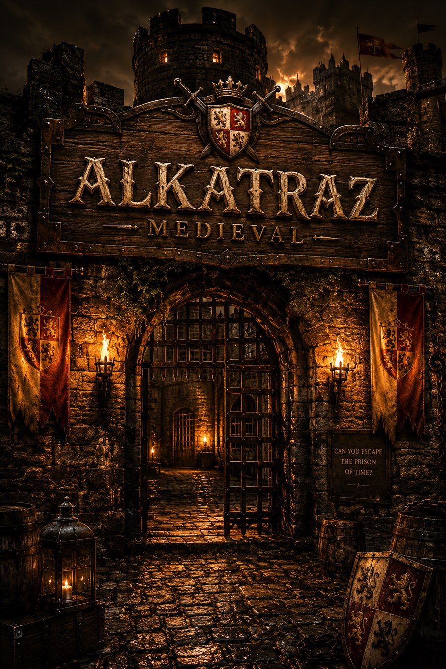 Portada de Alkatraz Medieval
