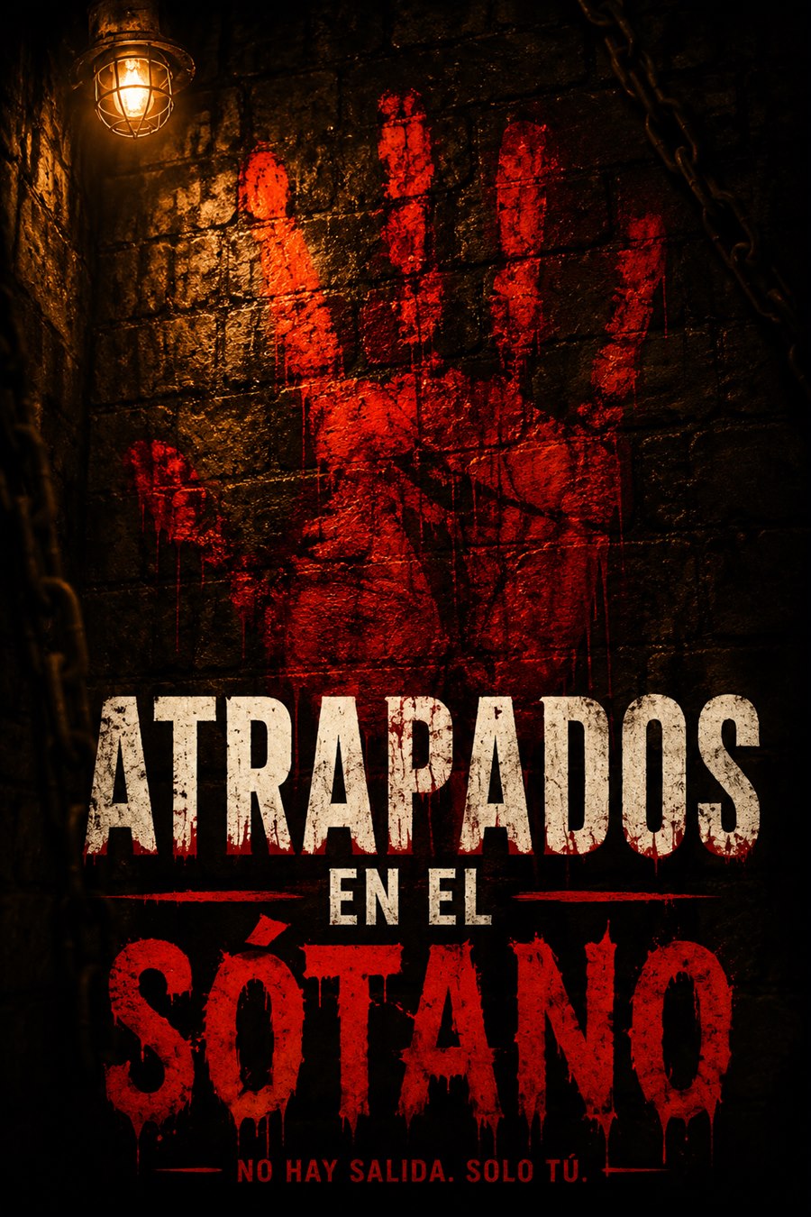 Cartel de Atrapados en el Sótano
