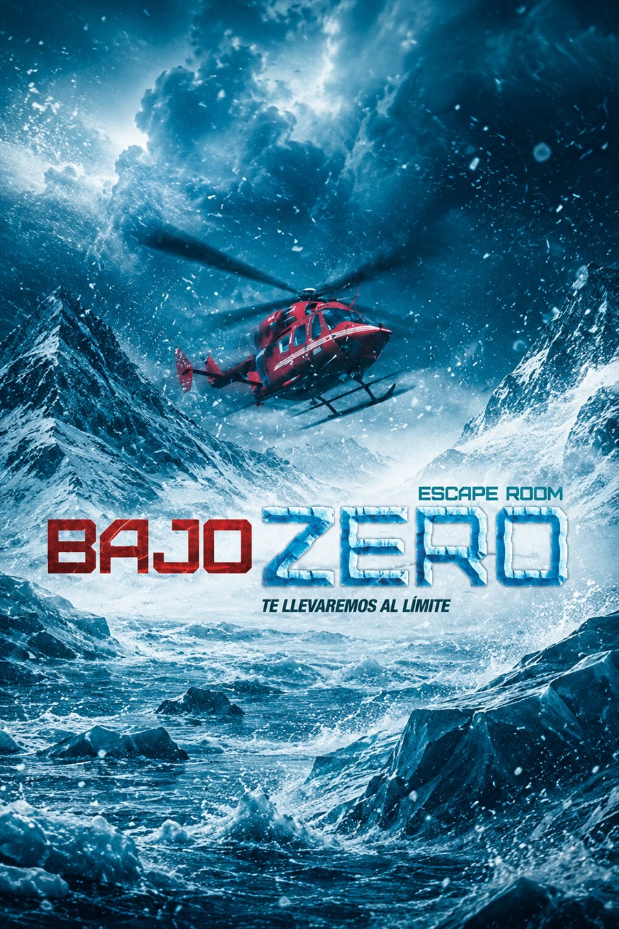Cartel de Aventura en el Himalaya (Bajo Zero)