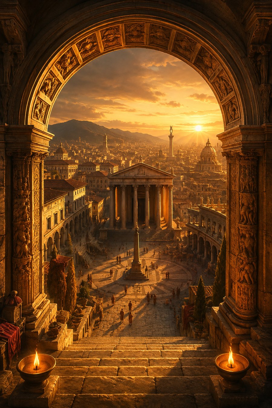Cartel de Barcelona Romana
