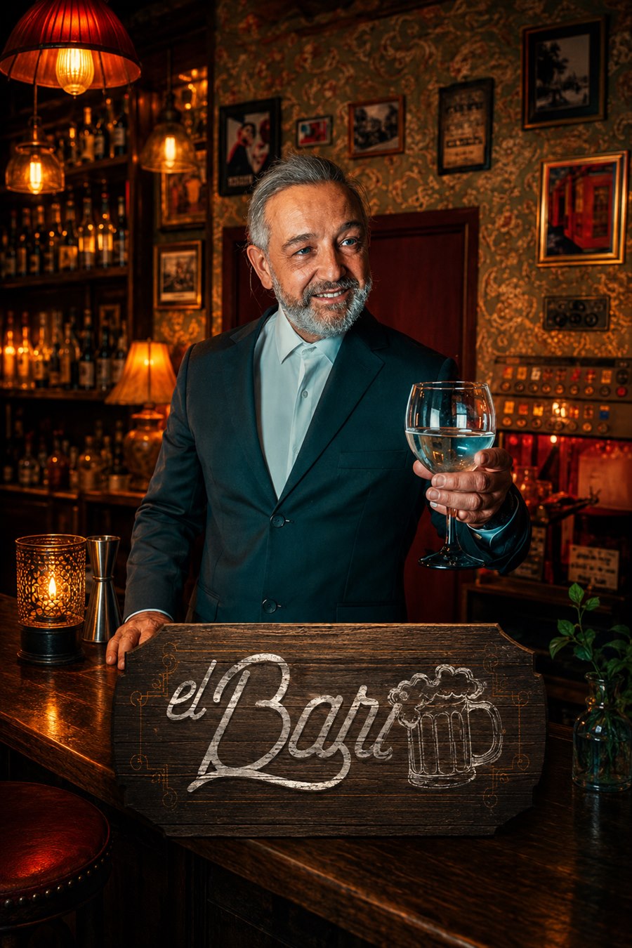 Cartel de El Bar