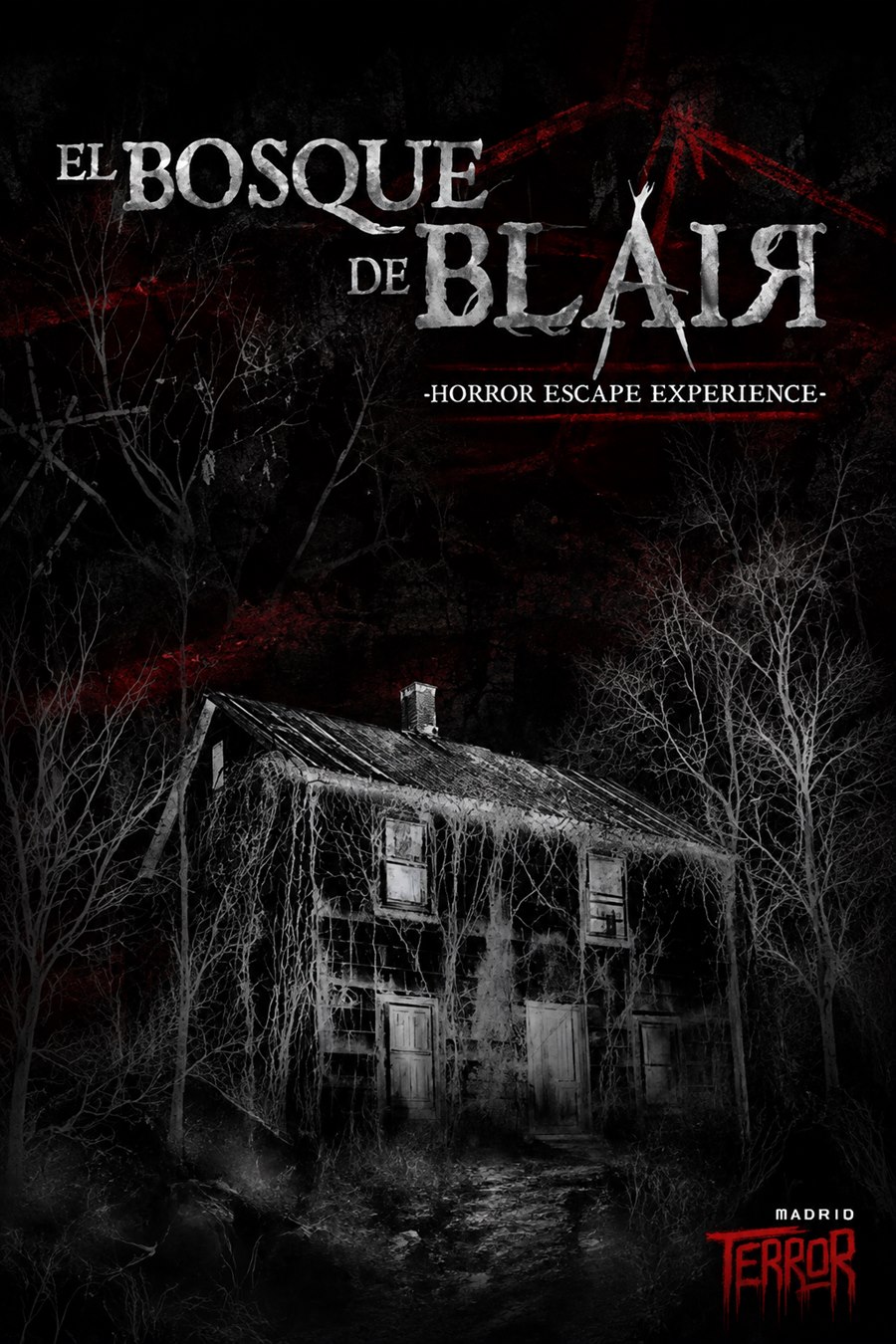 Cartel de El Bosque de Blair