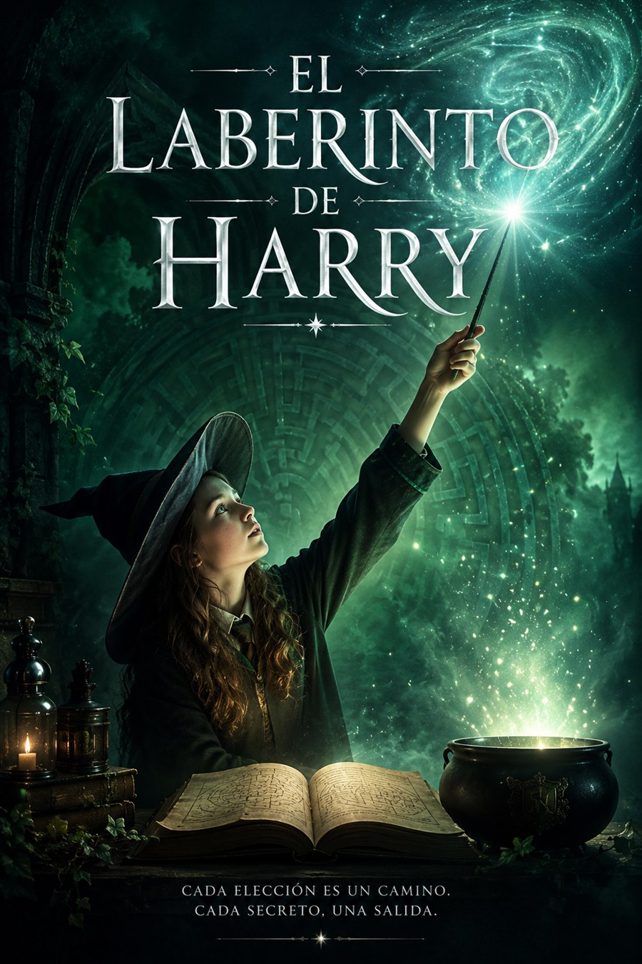 Cartel de El Laberinto de Harry