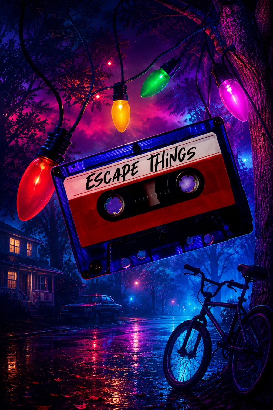 Cartel de Escape Things