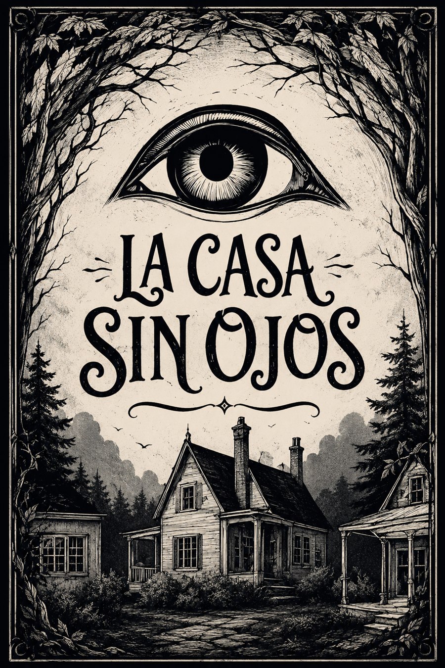 Cartel de La Casa sin Ojos