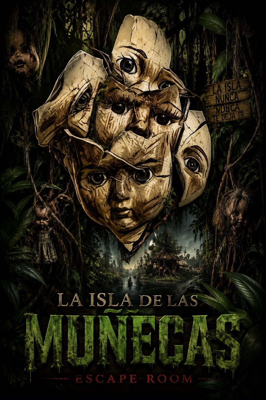 Portada de La Isla de las Muñecas