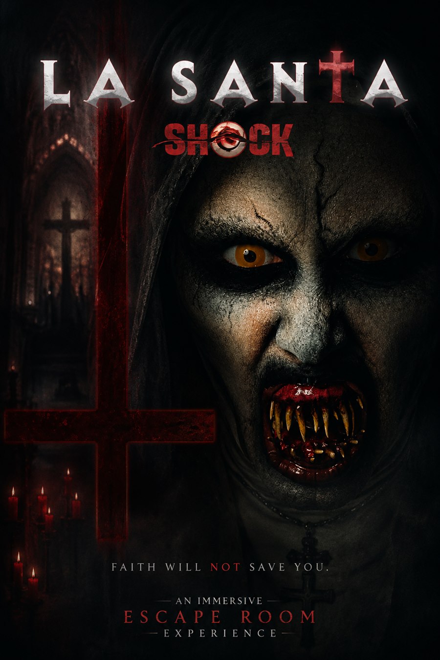Cartel de La Santa