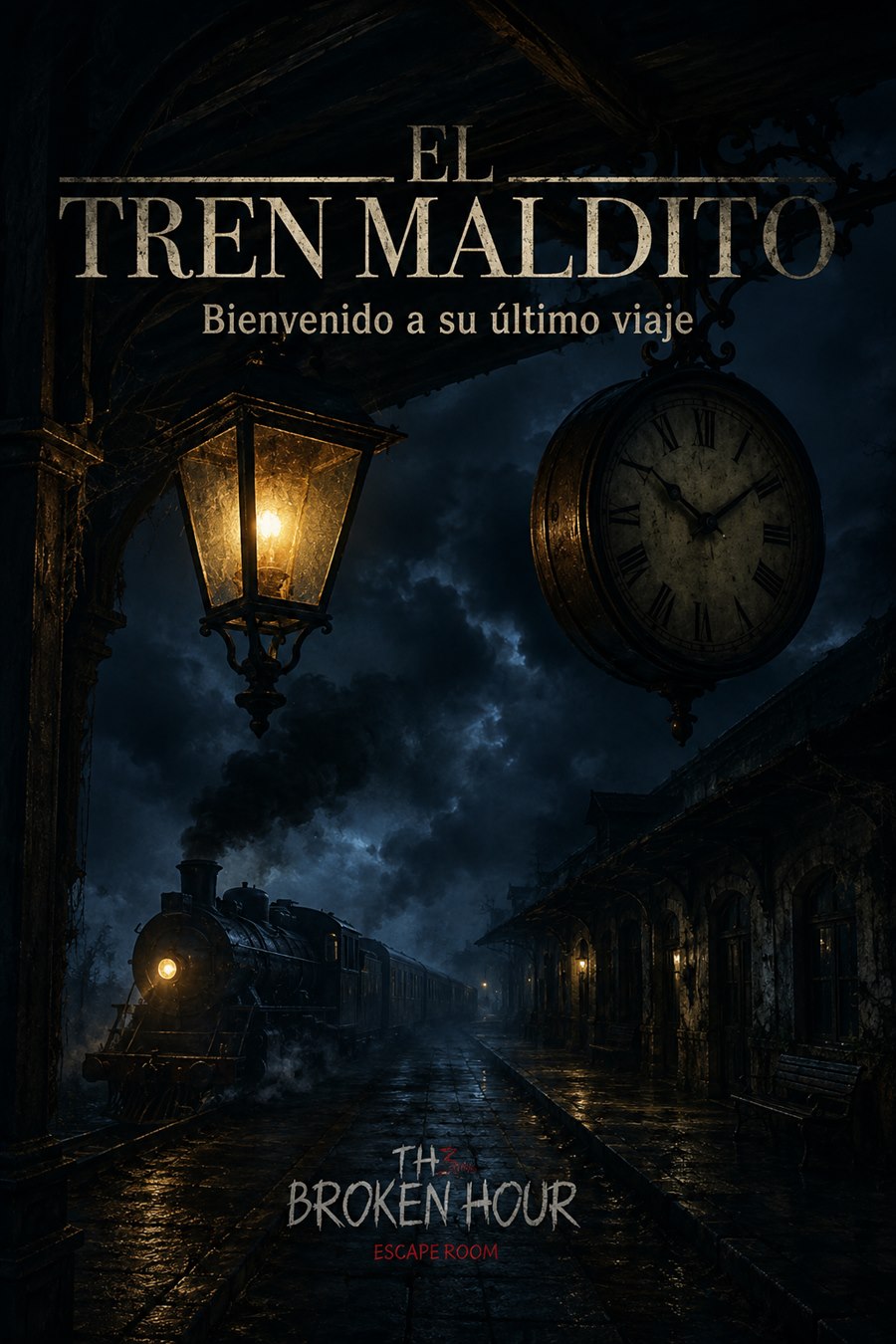 Cartel de El Tren Maldito