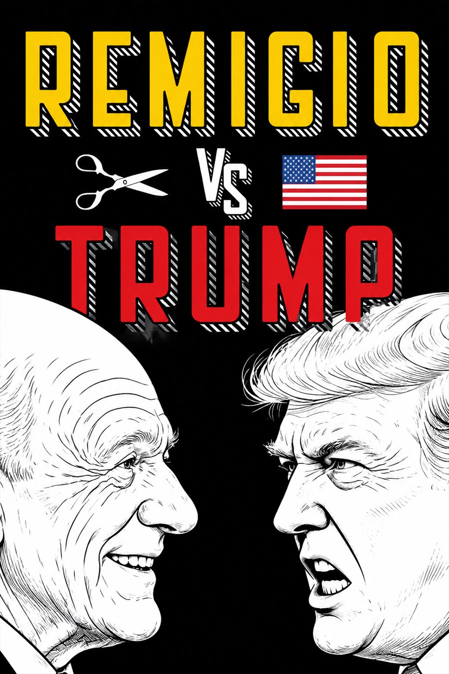 Cartel de Remigio VS Trump