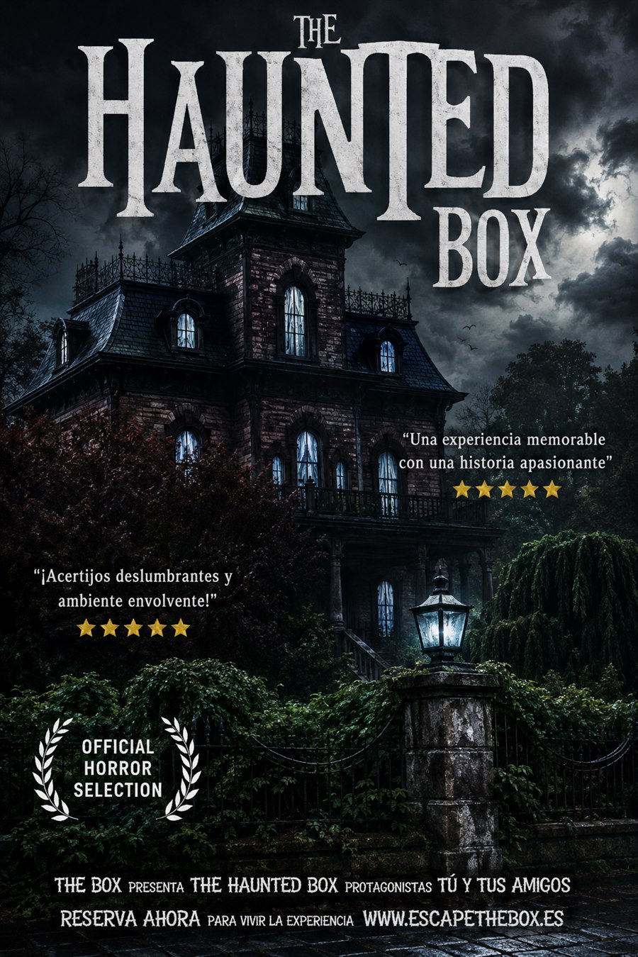 Cartel de The Haunted Box / La Casa Maldita