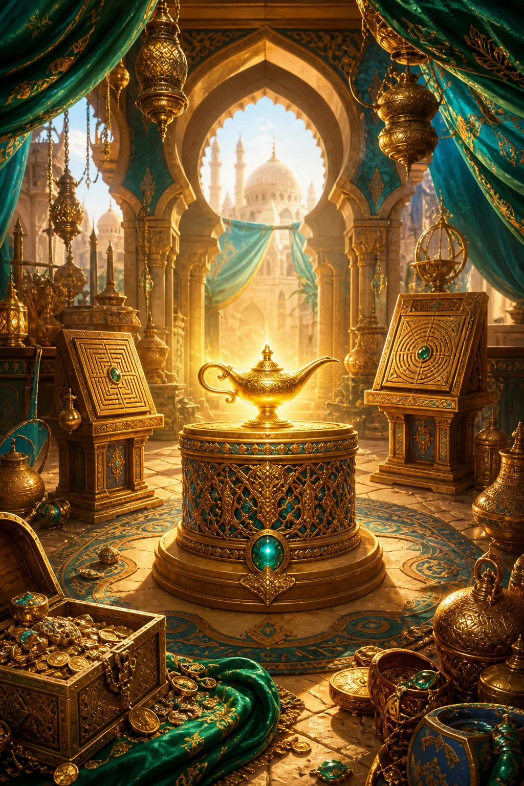 Cartel de Las Maravillas de Agrabah